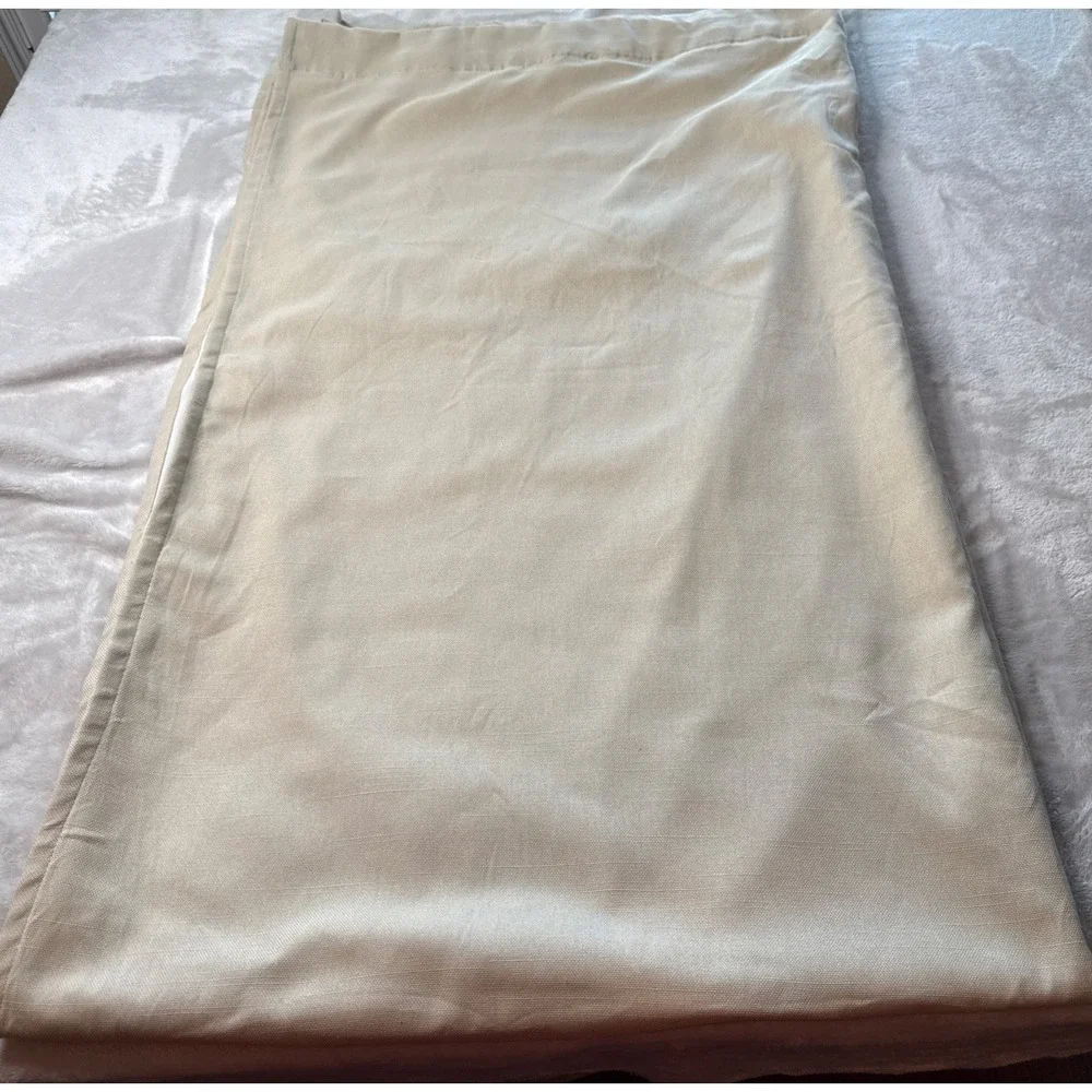 Pottery Barn Blackout Curtain Panels Oatmeal Beige 50
